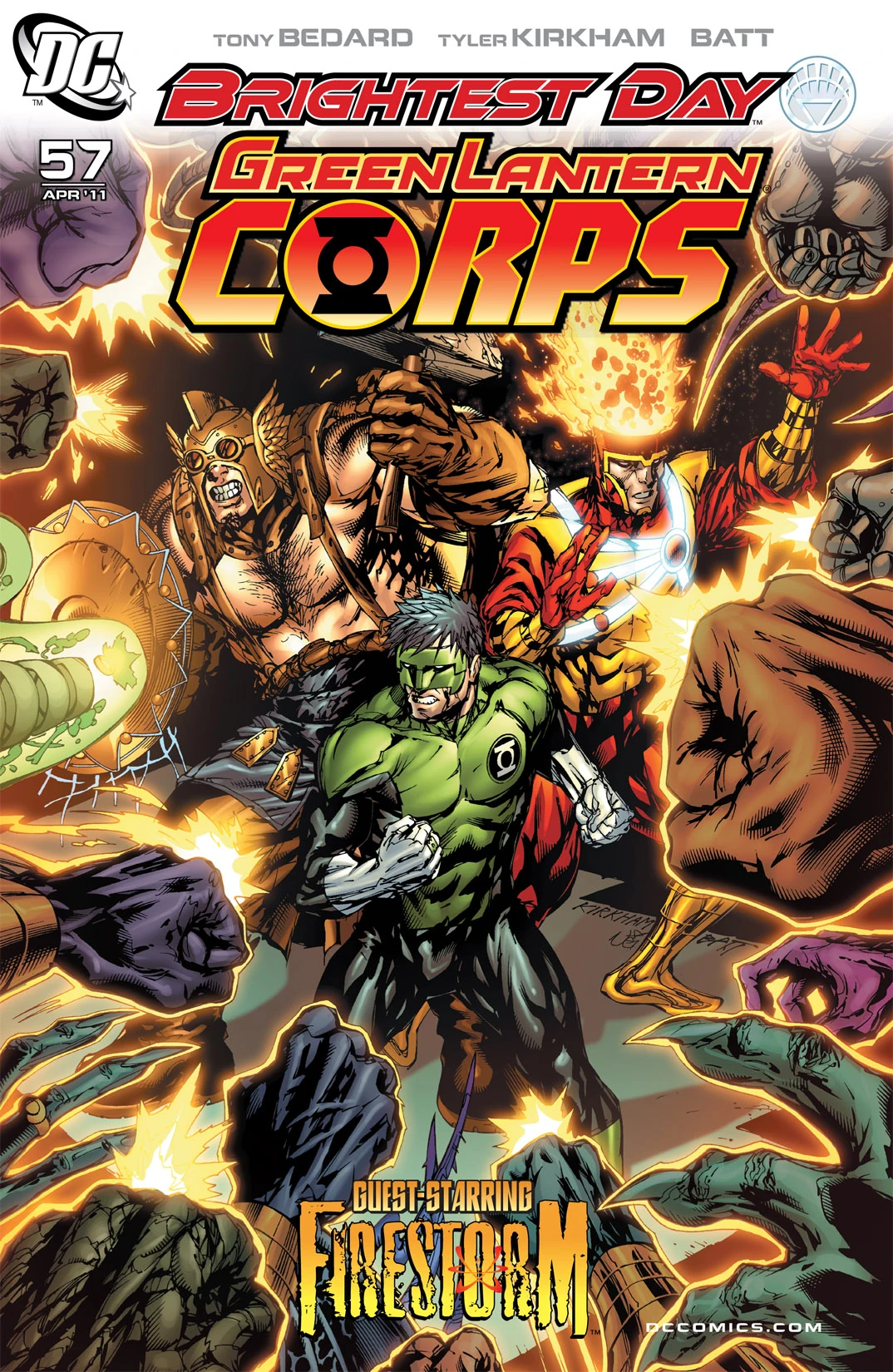 Green Lantern Corps #57 (DC, 2011 — Cover A) cover